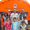 Ketua Fraksi Gerindra DPRD Kabupaten Serang Ahmad Muhibbin meninjau lokasi banjir di Kampung Kuranji, Desa Cakung, Kecamatan Binuang, Selasa, 20 Januari 2026, untuk mengidentifikasi penyebab banjir yang kembali merendam permukiman warga.