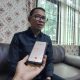 Ketua Fraksi Partai Gerindra DPRD Kabupaten Serang Ahmad Muhibbin saat memberikan keterangan terkait wacana pemilihan kepala daerah melalui DPRD.