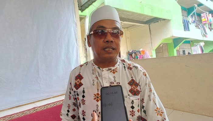 Ketua PCNU Kota Serang KH Saifun Nawasi menyampaikan sikap PCNU dalam menjaga kondusivitas daerah demi kelancaran pembangunan Kota Serang.