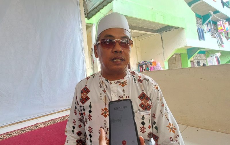 Ketua PCNU Kota Serang KH Saifun Nawasi menyampaikan sikap PCNU dalam menjaga kondusivitas daerah demi kelancaran pembangunan Kota Serang.