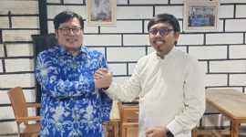Kiki Fauzi saat menerima mandat sebagai Caretaker Ketua KNPI Provinsi Banten dalam agenda resmi DPP KNPI di Jakarta, 6 Januari 2026.