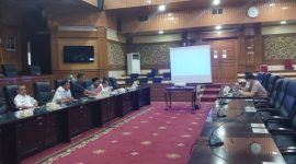 Komisi IV DPRD Kabupaten Serang menggelar rapat bersama manajemen PT Modern Cikande Industrial Estate membahas komitmen pengelolaan limbah dan pembangunan IPAL, Rabu, 28 Januari 2026