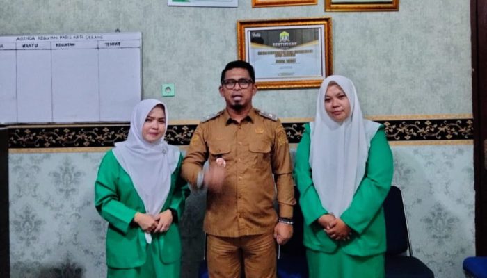 Jajaran PC Fatayat NU Kota Serang berdialog dengan Kepala Dinas Pendidikan dan Kebudayaan Kota Serang membahas penguatan pendidikan inklusif berbasis peran perempuan