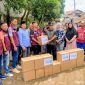 Pelindo Regional 2 Banten menyalurkan ratusan paket sembako kepada warga terdampak banjir di kawasan Ciwandan, Banten, sebagai bentuk kepedulian sosial perusahaan.