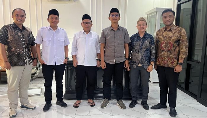 Jajaran pengurus ISNU Kota Serang saat melakukan silaturahim kelembagaan dengan Kabag TU Kanwil Kemenag Provinsi Banten, Selasa, 6 Januari 2026