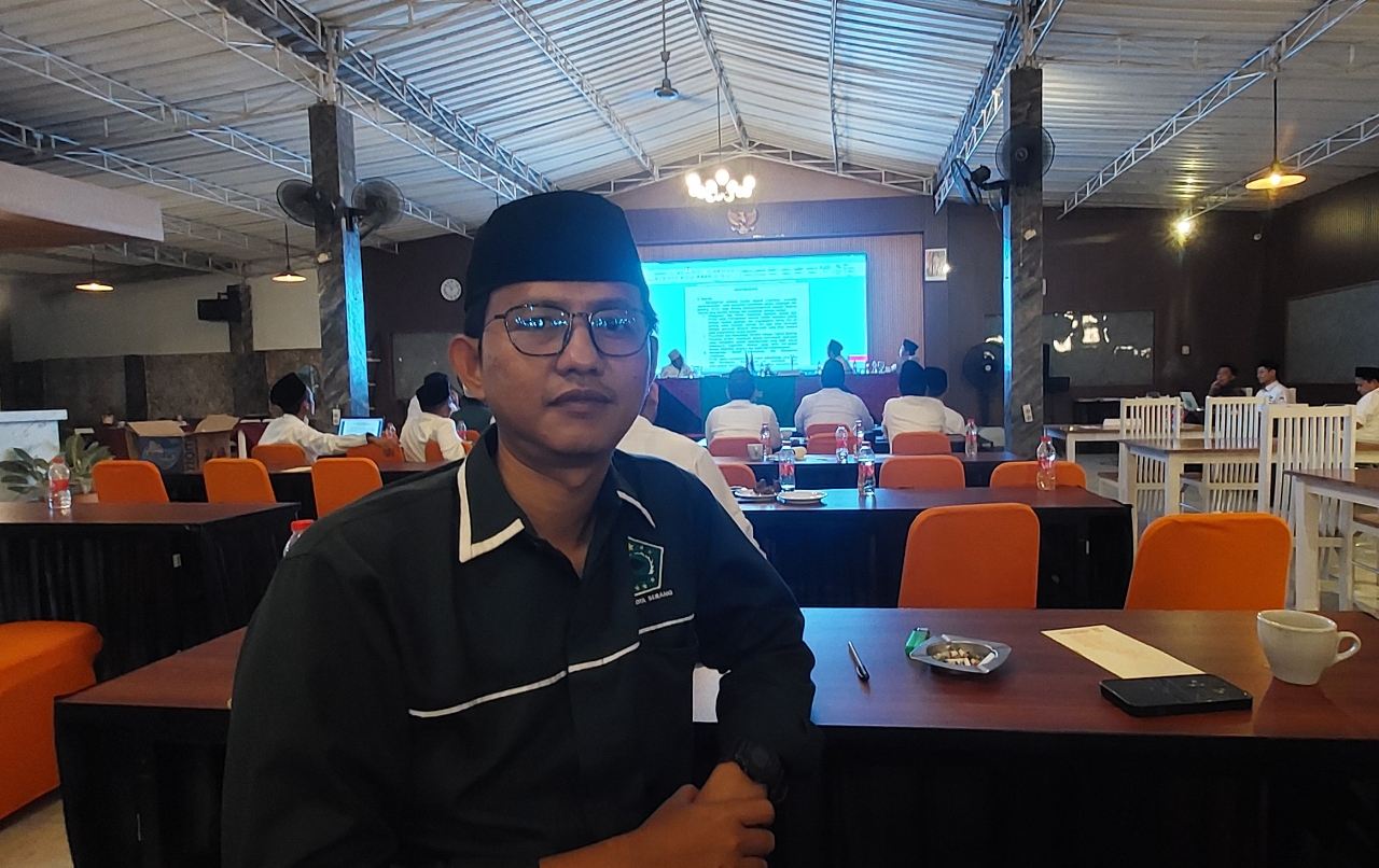 Pengurus PCNU Kota Serang bersama badan otonom mengikuti Rapat Pleno Tahun 2026 di Hotel Wisata Baru, Kota Serang, Banten, Jumat, 16 Januari 2026