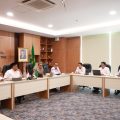 Rapat pimpinan UIN SMH Banten membahas rencana pembukaan Prodi Vokasi D4 Traditional Chinese Medicine di Ruang Rapat Rektor, Senin, 19 Januari 2026