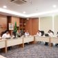 Rapat pimpinan UIN SMH Banten membahas rencana pembukaan Prodi Vokasi D4 Traditional Chinese Medicine di Ruang Rapat Rektor, Senin, 19 Januari 2026