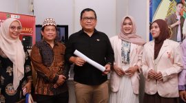 Tim UIN SMH Banten melayani konsultasi jalur SPAN-PTKIN dan SNBP kepada siswa SMA/SMK saat Lebak Expo University (Lexus) 2026 di Rangkasbitung, Kabupaten Lebak.