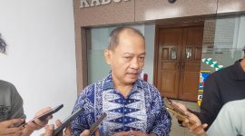 Wakil Bupati Serang Muhammad Najib Hamas saat memberikan keterangan usai Rapat Dengar Pendapat bersama DPRD Kabupaten Serang