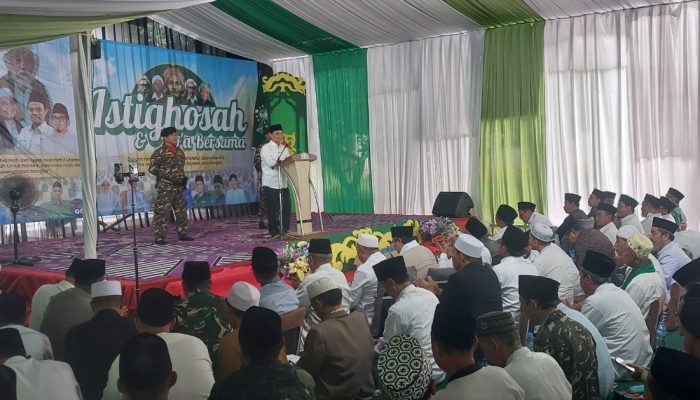 Wakil Gubernur Banten Achmad Dimyati Natakusumah turut hadir dan menyampaikan pesan kebangsaan yang menekankan pentingnya refleksi diri dan persatuan bangsa di tengah dinamika sosial yang terus berkembang.