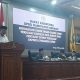 Fraksi Partai Gerindra DPRD Kabupaten Serang menyampaikan pandangan umum dalam Rapat Paripurna terkait revisi Perda Pengelolaan Persampahan, Rabu, 18 Februari 2026