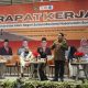 Ketua Dewan Pengawas UIN SMH Banten Ruchman Basori menyampaikan arahan strategis pengembangan kampus dalam Rapat Kerja UIN SMH Banten di Tangerang, Rabu, 4 Februari 2026