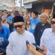 Pawai budaya lintas agama memeriahkan Kirab Budaya Lintas Iman FKUB Kota Serang di Royal Baroe, Minggu, 15 Februari 2025, dalam rangka menyambut Ramadan 1447 H dan Imlek 2026.