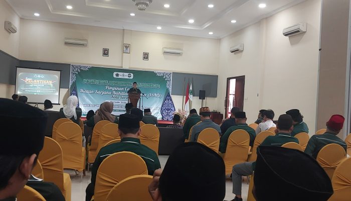 Pelantikan Pengurus PC ISNU Kota Serang masa khidmat 2025–2029 yang dirangkaikan dengan upgrading dan Rapat Kerja Cabang di Hotel Puri Kayana, Kota Serang, Sabtu, 7 Februari 2026