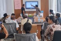 Rapat persiapan Kirab Budaya Lintas Iman FKUB Kota Serang yang digelar Selasa, 10 Februari 2026 untuk mematangkan agenda Mapag Puasa Ramadan dan Imlek 2026 di Royal Baroe.