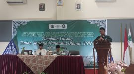 Ketua PC ISNU Kota Serang Asep Najmutsakib masa khidmat 2025–2029 yang dirangkaikan dengan Rakercab di Hotel Puri Kayana, Kota Serang.