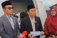 Tim Kemenag Banten bersama BMKG melakukan rukyatul hilal di Gedung Fakultas Syariah UIN Sultan Maulana Hasanuddin Banten, Selasa, 17 Februari 2026