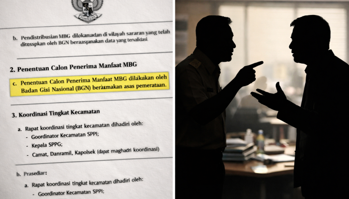 Polemik distribusi MBG di Jiput