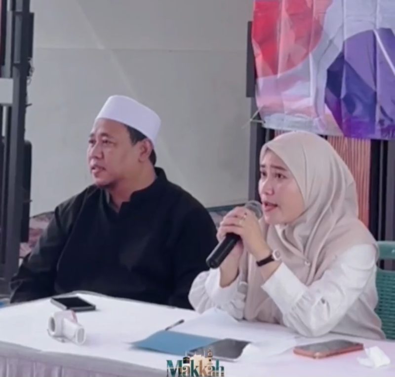Anggota DPRD Kabupaten Serang Desi Ferawati saat menggelar kegiatan reses sekaligus santunan anak yatim dan buka puasa bersama warga di Kecamatan Kramatwatu, Sabtu, 7 Maret 2026