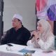 Anggota DPRD Kabupaten Serang Desi Ferawati saat menggelar kegiatan reses sekaligus santunan anak yatim dan buka puasa bersama warga di Kecamatan Kramatwatu, Sabtu, 7 Maret 2026
