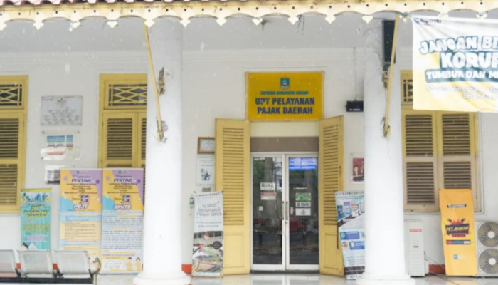 Kantor Bapenda Kabupaten Serang. Anggaran insentif pemungutan pajak dan retribusi daerah mencapai Rp34,2 miliar dalam APBD 2026.