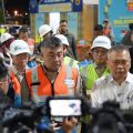 Menteri Perhubungan meninjau langsung aktivitas penyeberangan di Pelabuhan Ciwandan untuk memastikan kelancaran arus mudik Lebaran 2026.