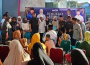 Demokrat Kabupaten Serang Turun Gunung di Sentul, Bagikan Bantuan Jelang Lebaran untuk RT, RW dan Anak Yatim