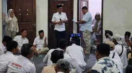 Suasana buka bersama DPC Partai Gerindra Kabupaten Serang di Ciruas yang dihadiri kader dan pengurus, Sabtu, 15 Maret 2026