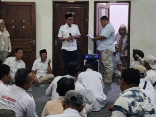 Suasana buka bersama DPC Partai Gerindra Kabupaten Serang di Ciruas yang dihadiri kader dan pengurus, Sabtu, 15 Maret 2026