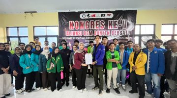 Suci Indah Lestari dari Untirta terpilih sebagai Koordinator Umum BEM Banten Bersatu usai Kongres V di Cilegon, Senin, 16 Maret 2026