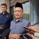 Wakil Bupati Serang Muhammad Najib Hamas memberikan imbauan keselamatan mudik kepada warga di Masjid Jami’ Al-Barokah, Pelamunan, Kramatwatu, Senin, 16 Maret 2026