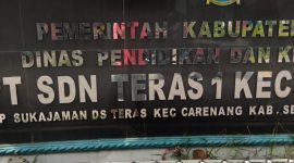 Gedung SDN Teras 1 Carenang Kabupaten Serang