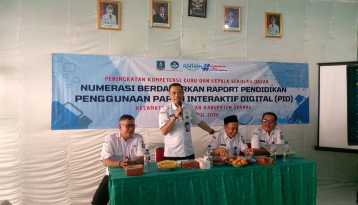 Kepala Bidang Sekolah Dasar Dindikbud Kabupaten Serang, Abidin Nasyar