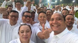Ketua DPRD Kabupaten Serang Bahrul Ulum saat mengikuti retreat nasional Ketua DPRD se-Indonesia di Magelang, Sabtu, 18 April 2026.