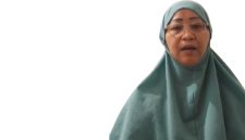 Kondisi Irmah, PMI asal Lebak Wangi, Serang, yang mengalami luka serius di kaki saat bekerja di Irak setelah diberangkatkan secara non prosedural.