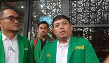 Pengurus GP Ansor Tangerang Selatan saat melaporkan dugaan kejanggalan kebijakan TPP ASN ke Kejaksaan Negeri Tangerang Selatan