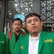 Pengurus GP Ansor Tangerang Selatan saat melaporkan dugaan kejanggalan kebijakan TPP ASN ke Kejaksaan Negeri Tangerang Selatan