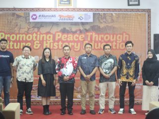 Peserta PeaceLab mengikuti diskusi interaktif dalam lokakarya budaya dan sejarah di Magetan, Jawa Timur, awal 2026.