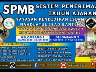 Pondok Pesantren Salafiyah Nahdlatul Ibad Banten Berlokasi di Jalan Nyimas Carik, Kampung Nangor, Desa Sukabares, Kecamatan Waringinkurung, Kabupaten Serang