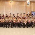 Prosesi pelantikan Majelis Pembimbing Gugusdepan dan Tim Pembina Pramuka UIN SMH Banten masa bakti 2025–2027 di Serang, Senin, 6 April 2026
