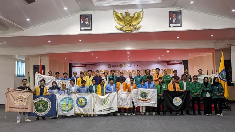 Ratusan mahasiswa kependidikan dari seluruh Indonesia menghadiri Kongres IMAKIPSI XIII di Mataram, NTB, sebagai ajang konsolidasi nasional.
