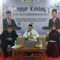 Ma'had Al-Jam'iah UIN SMH Banten, saat membuka seminar keislaman tentang penguatan turats di era digital di Gedung Pusgiwa Kampus 2, Kamis, 16 April 2026, diikuti ratusan mahasantri.
