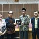 Tim PPID UIN SMH Banten saat berdiskusi dengan jajaran UIN Sunan Kalijaga Yogyakarta dalam kunjungan benchmarking penguatan layanan informasi publik.
