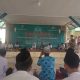 Suasana halalbihalal PCNU Kota Serang di Pondok Pesantren Al-Fathaniyah, Minggu, 12 April 2026, yang dihadiri para kiai dan pengurus NU dari berbagai tingkatan.