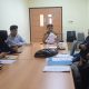 Suasana mediasi antara pekerja dan pihak PT Asietex di Kantor Disnaker Kabupaten Serang yang belum menghasilkan kesepakatan