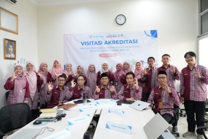 Tim asesor Kemenkes RI melakukan visitasi akreditasi di Achmad Wardi Training Center (AWTC), Banten, Rabu, 1 April 2026