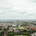 Di Kota Tangerang saat cuaca cerah selama libur panjang akhir Mei 2026