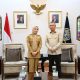 Bupati Serang Ratu Rachmatuzakiyah saat bertemu Menteri Perhubungan di Jakarta untuk membahas perbaikan PJU dan infrastruktur jalan nasional.