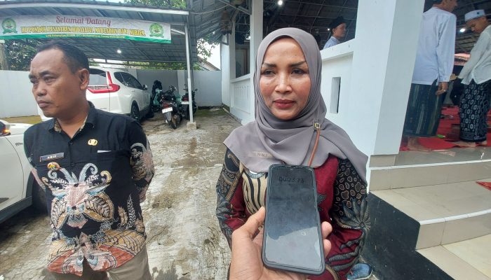 Camat Curug, Eni Sudaryanto, hadiri pelantikan pengurus MWCNU Curug Kota Serang di Pondok Pesantren Hidayatul Mubtadiin Bani Nurzen, Kamis, 30 April 2026 (Dok. Kilas Banten)
